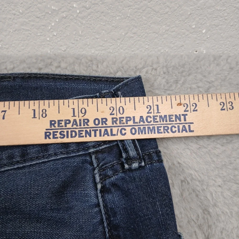 Levi's 505 Jeans Men‎ 42x32 Straight Leg Dark Wash Denim
